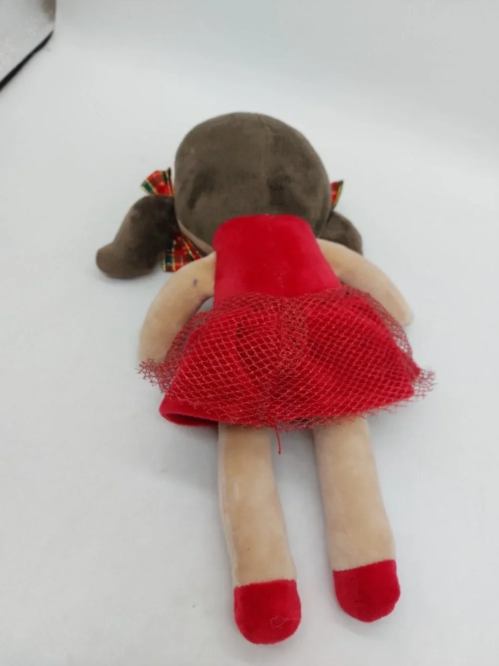 Carried Away Plush Doll by Stepping Stones Merry Dress Browm Hair
